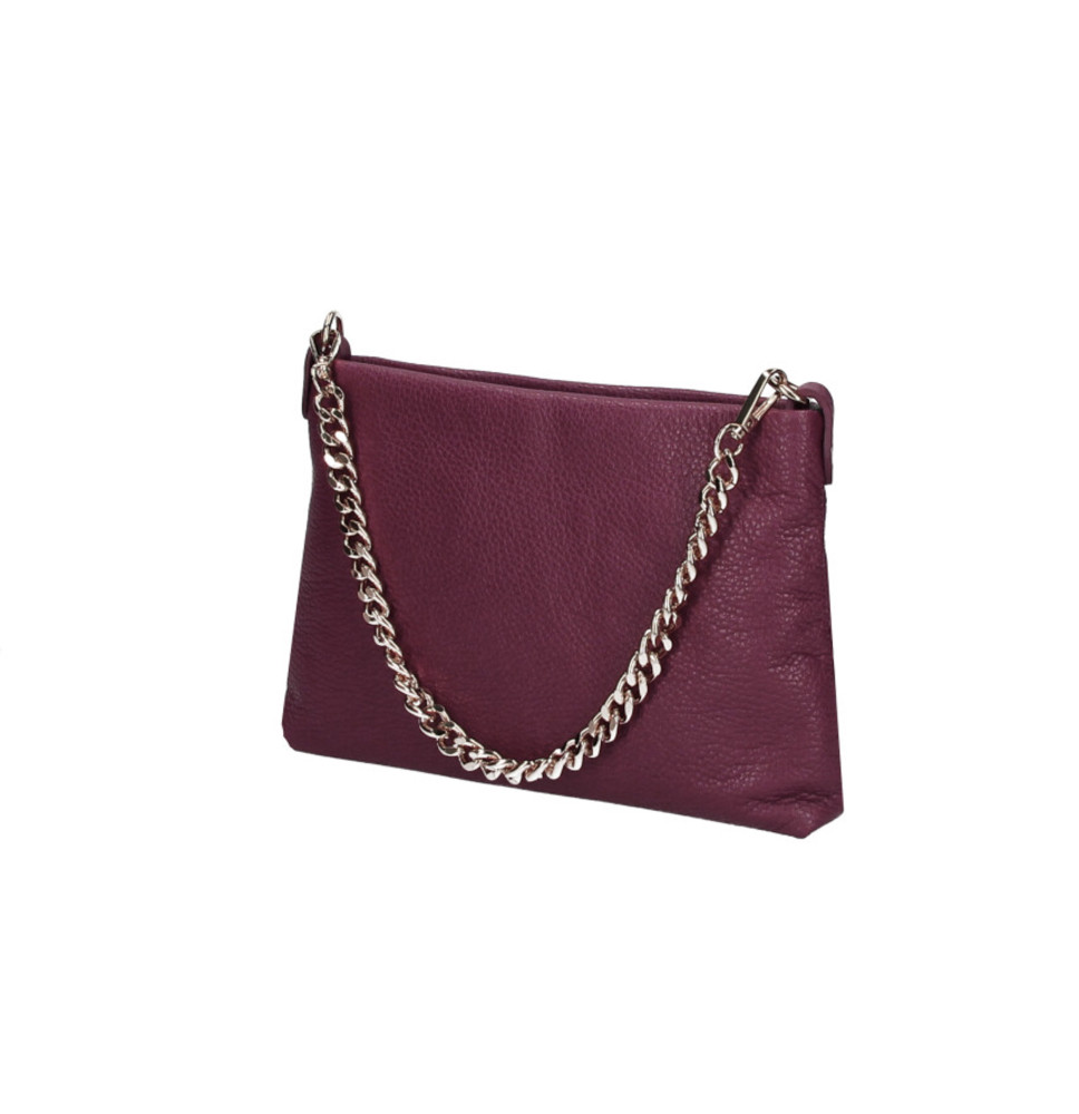 Női bőr válltáska 739 bor Made in Italy