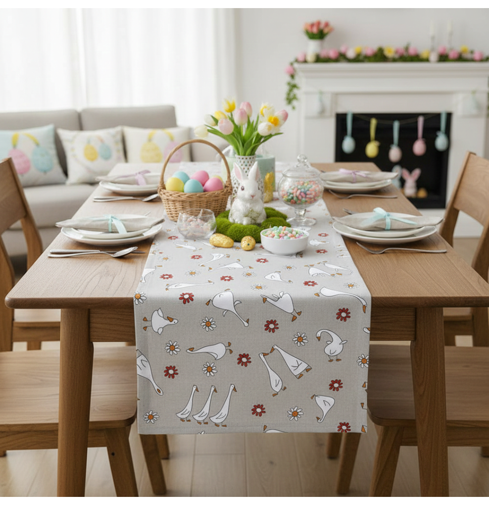 Húsvéti asztalfutó Liba