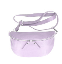 Bőr deréktáska 678 lilla Made in Italy