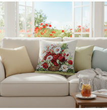 Párnahuzat gobelin 42x42 cm Eden 1409