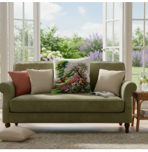 Párnahuzat gobelin 42x42 cm Eden 1423