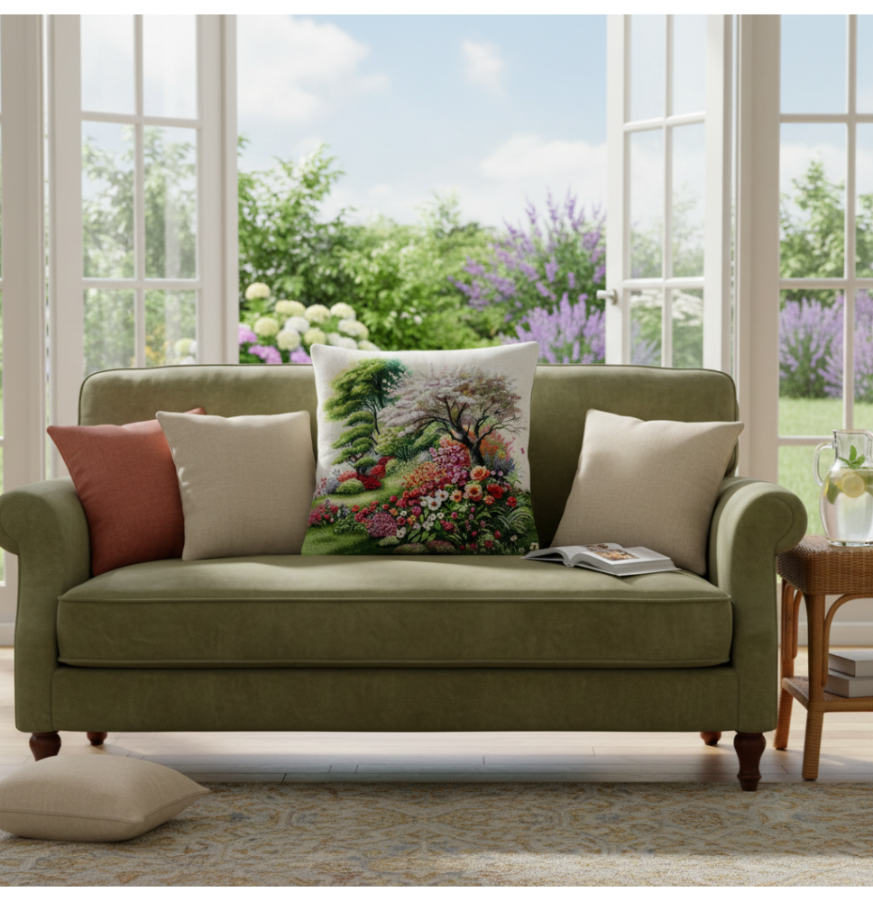 Párnahuzat gobelin 42x42 cm Eden 1423