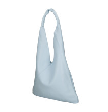 Női bőr válltáska 155 égszínkék Made in Italy