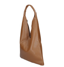 Női bőr válltáska 155 konyak Made in Italy