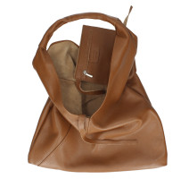 Női bőr válltáska 155 barna Made in Italy