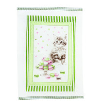 Pamut törölköző Cica 50x70 cm