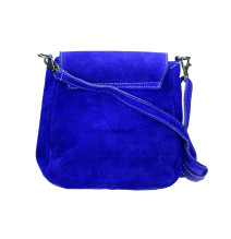 Bőr válltáska 1147 királykék