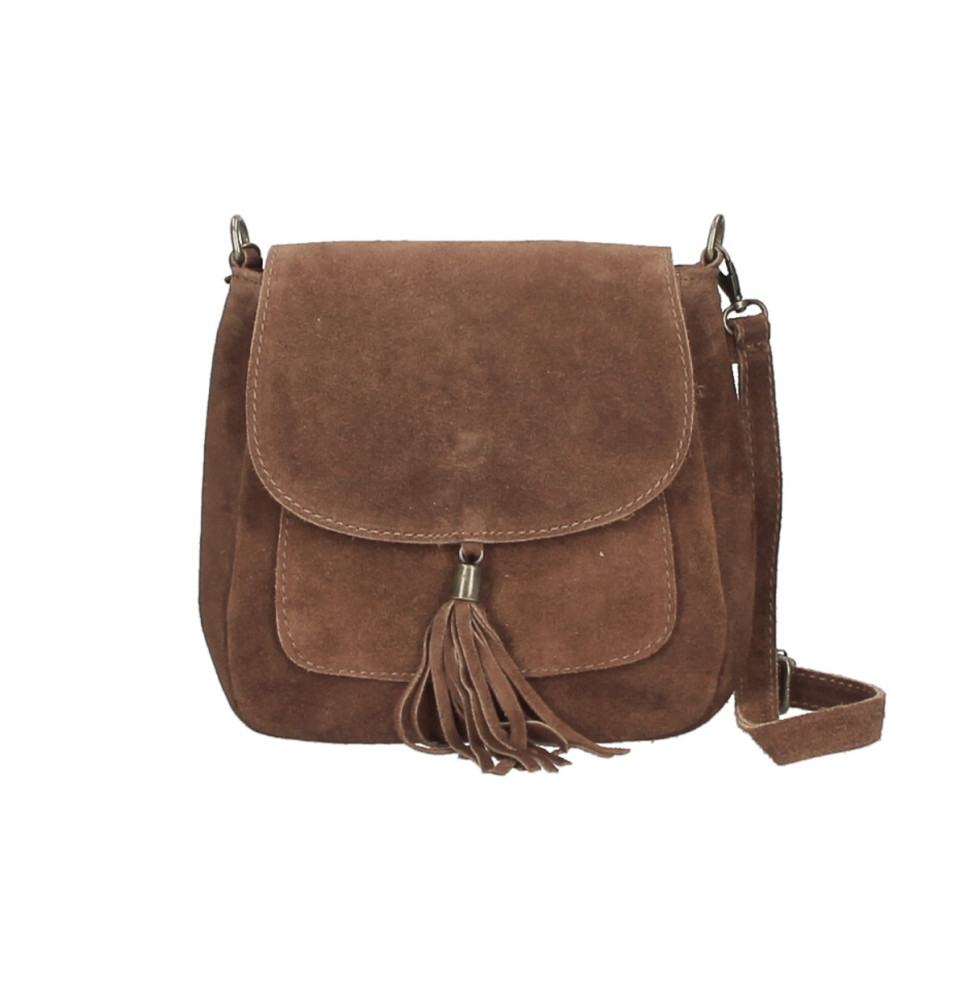 Bőr válltáska 1147 barna