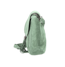 Bőr válltáska 1147 menta