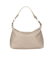 Női bőr kézitáska 170 szürkésbarna Made in Italy