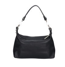 Női bőr kézitáska 170 feketé Made in Italy