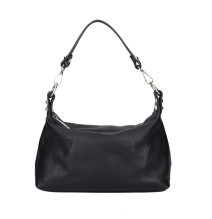 Női bőr kézitáska 170 feketé Made in Italy