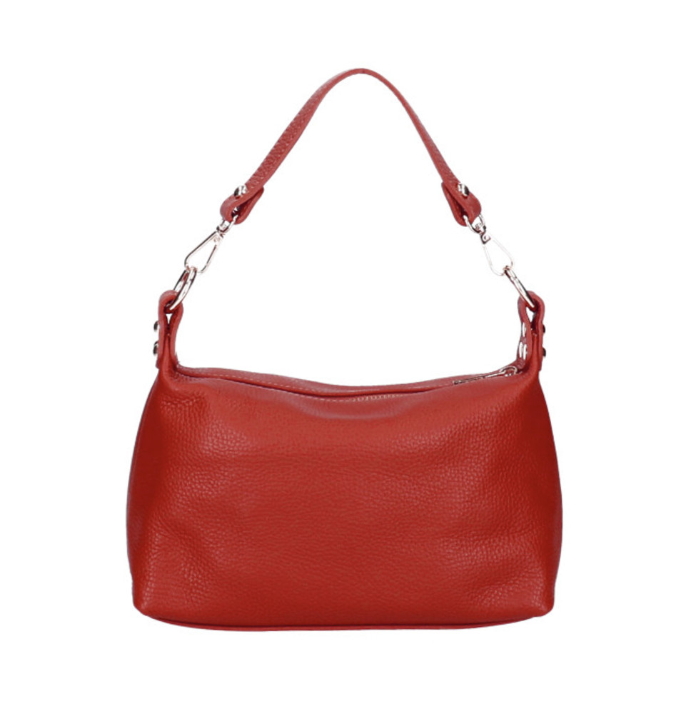 Női bőr kézitáska 170 piros Made in Italy