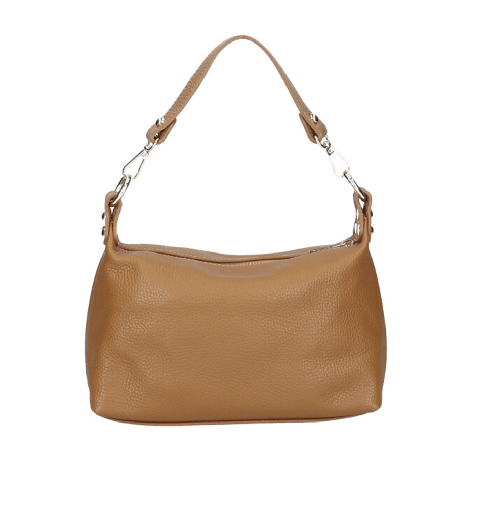 Női bőr kézitáska 170 konyak Made in Italy