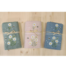 Ajándék törülközőkészlet Tavaszi rét 40x60 cm + 50x100 cm