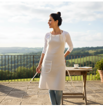 Kötény bézs Made in Italy