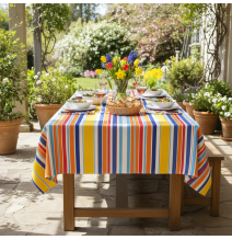 Terítő Színes csíkok