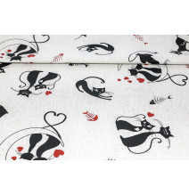 Párnahuzat Black cats