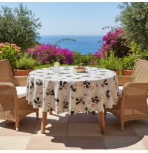 Asztalterítő Black cats