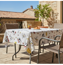 Pamut terítő Boldog tehenek