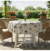 Kerek terítő Boldog tehenek