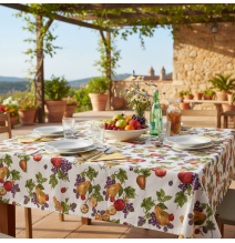 Pamut terítő gyümölcs