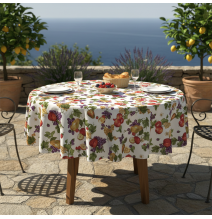 Kerek terítő Gyümölcs