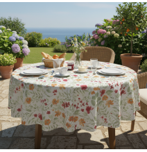 Kerek terítő Akvarell rét