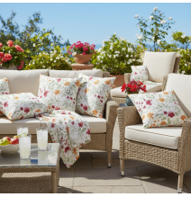 Párnahuzat Akvarell rét