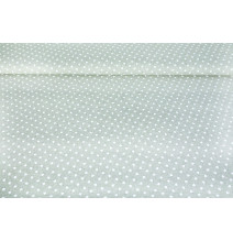 Dekoratív mini fehér szívek bézs alapon