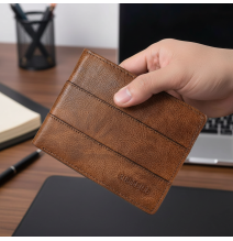 Férfi pénztárca 1034 barna Route 66