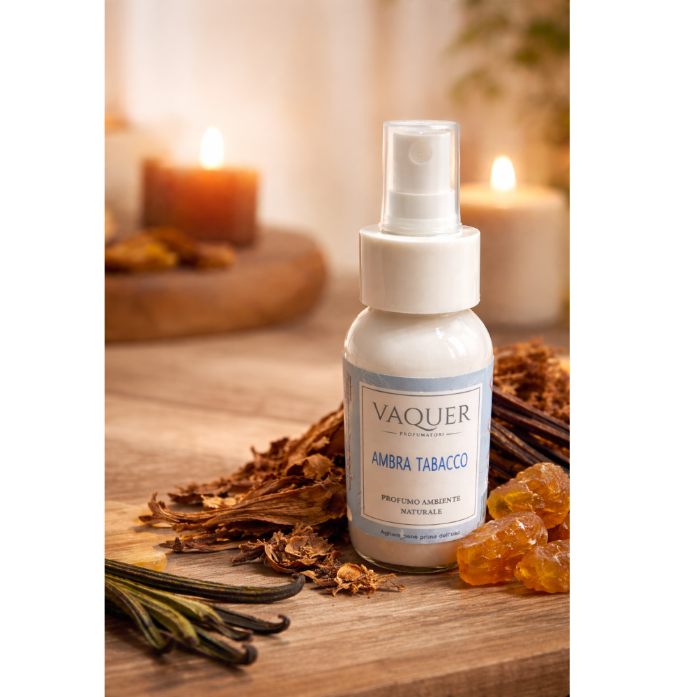Légfrissítő Vaquer AMBRA TABACCO 60 ml