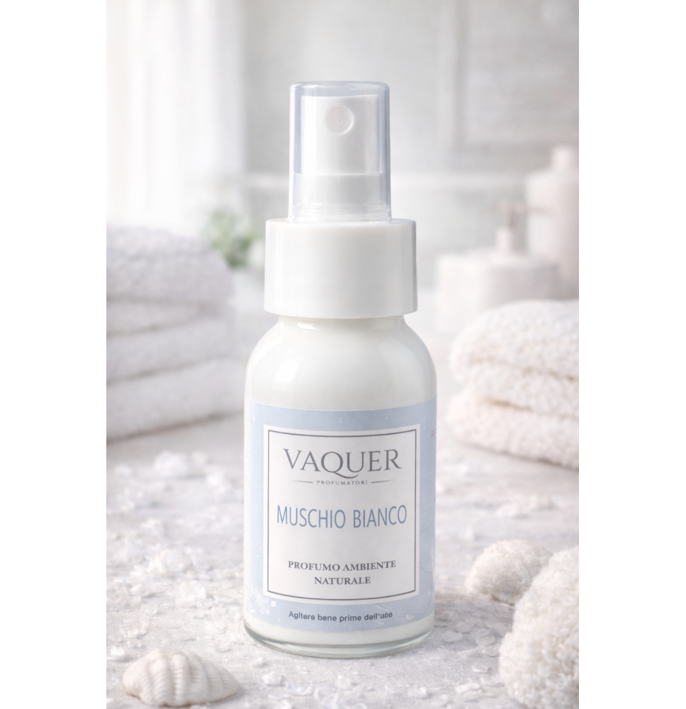 Légfrissítő Vaquer MUSCHIO BIANCO (fehér pézsma) 60 ml