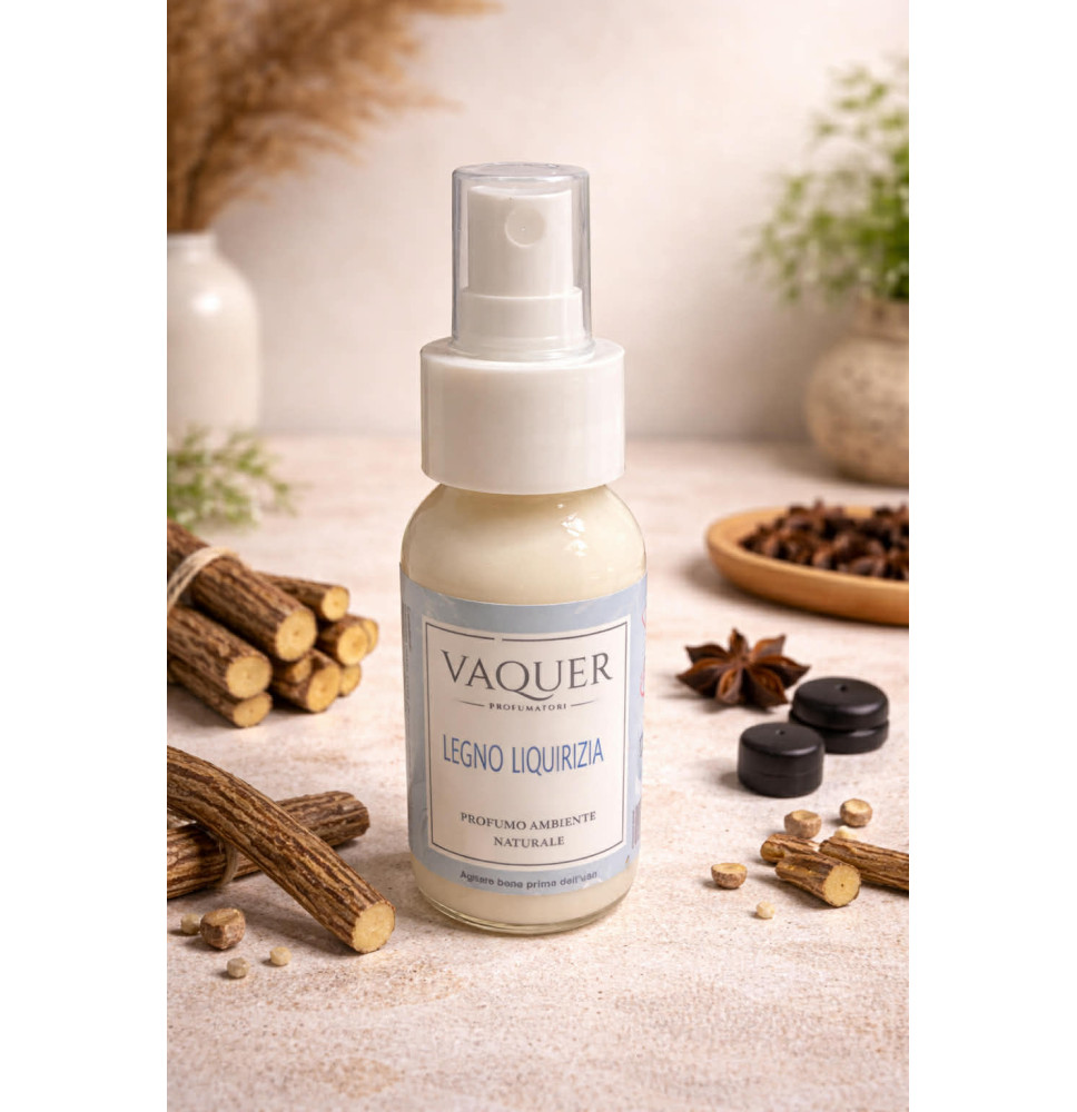 Légfrissítő Vaquer LEGNO LIQUIRIZIA 60 ml