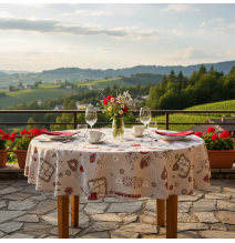 Kerek terítő Tirol