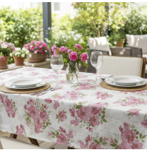 Pamut terítő rózsák