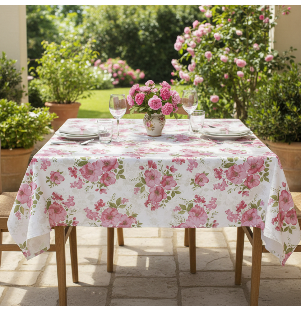 Pamut terítő rózsák