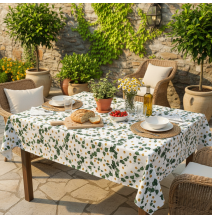 Pamut terítő Borostyán