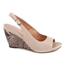 Női szandál 893 ölében bézs Freemood