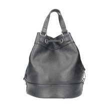 Okrová kožená kabelka 338