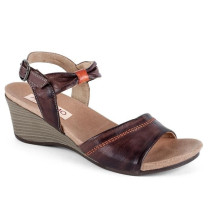 Női bőr szandál 1132 barna Andiamo