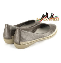 Női bőr mokaszinok 1118 bronz The Flexx