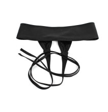 Női bőr öv, csipke, 839 fekete