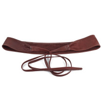 Női bőröv, csipke, 839 barna