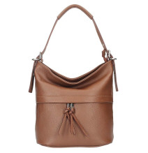 Barna bőr válltáska 631