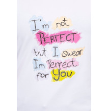 Női póló, PERFECT MI5406 fehér